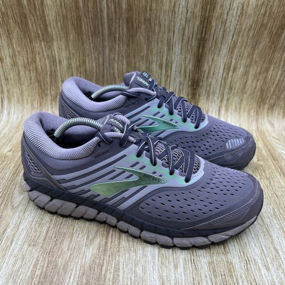 Brooks Ariel 18 Running Shoes Women's Size 9 Gray Motion Control 1202711B019